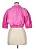 Dance & Marvel Pink 3/4 Sleeve Button-Down Shirt Size XL - photo 2