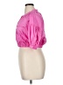 Dance & Marvel Pink 3/4 Sleeve Button-Down Shirt Size XL - photo 5