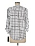 BCX Silver 3/4 Sleeve Blouse Size M - photo 2
