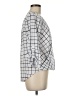 BCX Silver 3/4 Sleeve Blouse Size M - photo 4