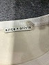 Alice + Olivia Ivory Sweatshirt Size L - photo 7