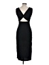 Antistar Solid Black Cocktail Dress Size M - photo 2