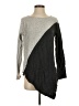 Matty M Color Block Gray Pullover Sweater Size S - photo 1