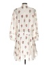 A.L.C. 100% Polyester Ivory Casual Dress Size 12 - photo 2