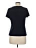 Talbots 100% Cotton Blue Short Sleeve Top Size M - photo 2