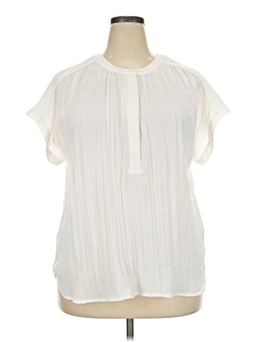 Simply Vera Vera Wang Short Sleeve Blouse (view 1)