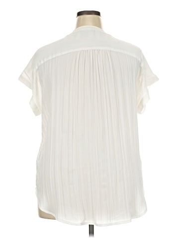 Simply Vera Vera Wang Short Sleeve Blouse (view 2)