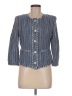 Armani Jeans Tweed Blue Blazer Size 8 - photo 1