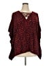 MICHAEL Michael Kors Red 3/4 Sleeve Blouse Size 2X - photo 1