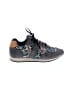 Tory Burch 100% Leather Paisley Gray Sneakers Size 7 1/2 - photo 1
