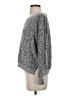 Sweet Romeo Animal Print Gray Pullover Sweater Size S - photo 5