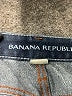 Banana Republic Chevron-herringbone Blue Jeans Size 26 waist - photo 7