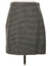 J.Crew 100% Wool Houndstooth Gray Wool Skirt Size 4 (petite) - photo 1