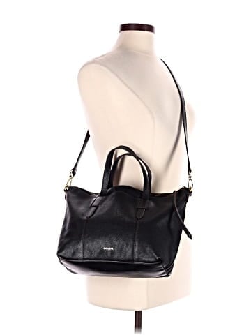 Fossil Leather Satchel (view 2)