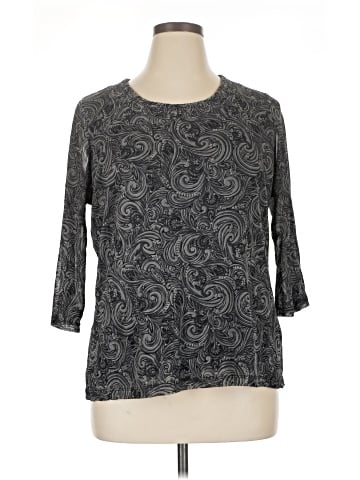 Croft & Barrow 3/4 Sleeve Top (view 1)