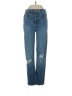 RE/DONE Hearts Blue Jeans Size 26 waist - photo 1
