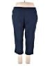 Southern Lady Solid Blue Active Pants Size 20 - photo 1