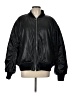 Topshop Solid Black Jacket Size 12 - photo 1