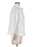 Appleseeds Solid Ivory Long Sleeve Button-Down Shirt Size M - photo 4