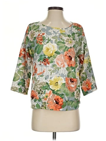 HD in Paris 3/4 Sleeve Top (view 1)