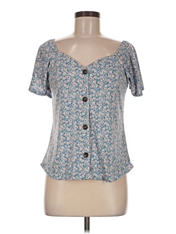 Monteau Short Sleeve Blouse (view 1)