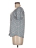 Monteau Blue Short Sleeve Blouse Size M - photo 5