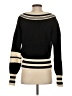 Steve Madden Stripes Black Pullover Sweater Size S - photo 2