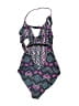 Roxy Print Purple One Piece Swimsuit Size S - photo 2