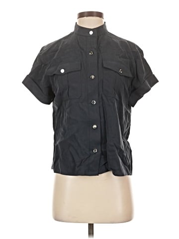 Theory Short Sleeve Blouse (view 1)