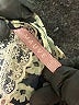 Mauve 100% Polyester Ivory Long Sleeve Blouse Size L - photo 7