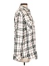 Sanctuary 100% Rayon Plaid Ivory Long Sleeve Button-Down Shirt Size S - photo 4