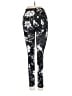 Victoria's Secret Graphic Floral Black Active Pants Size 2 - photo 2