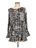 Alfani Black Long Sleeve Blouse Size L - photo 1