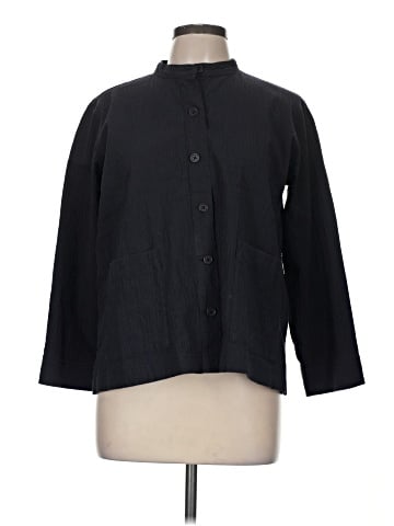 Eileen Fisher 3/4 Sleeve Button-Down Shirt (view 1)