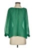 J.Crew Green Long Sleeve Blouse Size 2 - photo 1