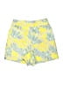 Hutch Tropical Floral Blue Yellow Shorts Size 2 - photo 1