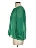 J.Crew Green Long Sleeve Blouse Size 2 - photo 5