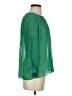 J.Crew Green Long Sleeve Blouse Size 2 - photo 4