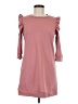 Alya Solid Pink Casual Dress Size S - photo 1