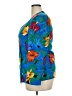 TanJay 100% Polyester Tropical Blue Blazer Size 18 - photo 5