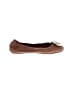 Tory Burch 100% Leather Brown Flats Size 7 - photo 1