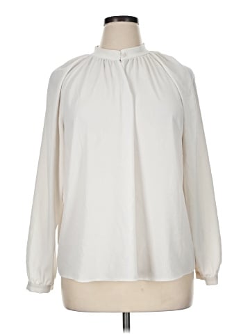Elizabeth and James Long Sleeve Blouse (view 1)