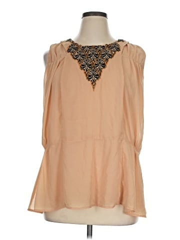 Miss Me Sleeveless Blouse (view 1)