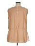 Miss Me 100% Polyester Tan Sleeveless Blouse Size XL - photo 2