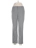Theory Chevron-herringbone Gray Wool Pants Size 6 - photo 1