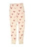Matilda Jane Hearts Ivory Pink Sweatpants Size 12 - photo 2