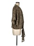 Adrienne 100% Polyester Animal Print Brown Kimono Size M - photo 4