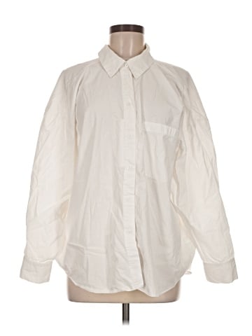 Zara Long Sleeve Button-Down Shirt (view 1)