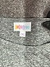 Lularoe Gray 3/4 Sleeve Top Size 22 - 24 - photo 7