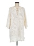 L Space 100% Cotton Ivory Poncho Size Med - Lg - photo 1